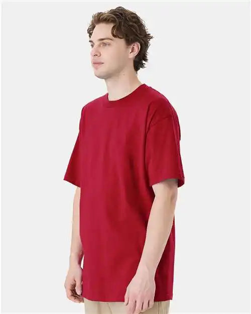 Hanes 518t Beefy-t® Tall T-shirt - Deep Red