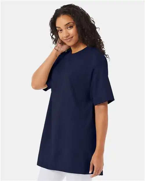 Hanes 518t Beefy-t® Tall T-shirt - Navy
