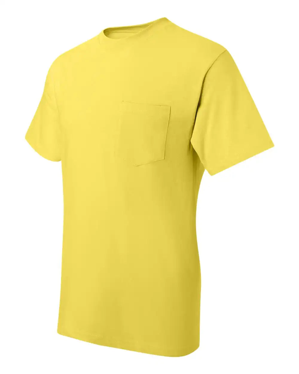 Hanes 5190 Beefy-t® Pocket T-shirt - Yellow - s