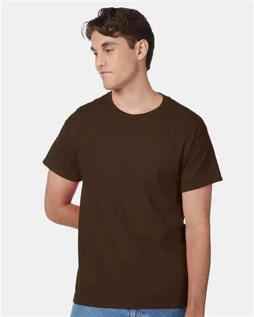 Hanes 5250 Authentic T-shirt - Dark Chocolate