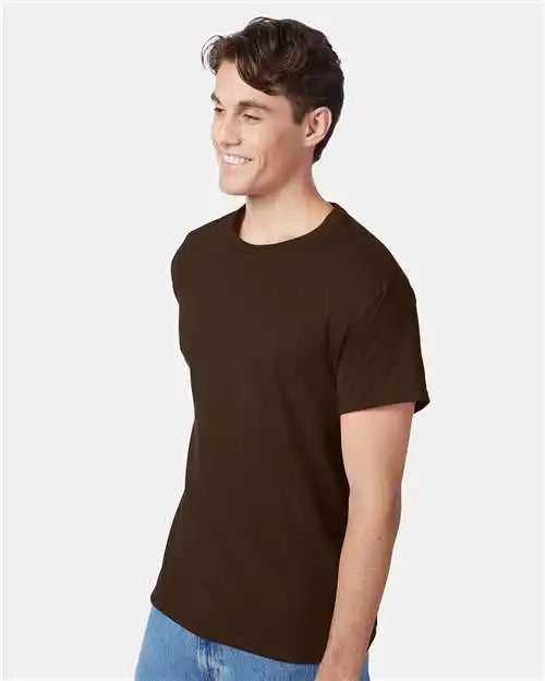 Hanes 5250 Authentic T-shirt - Dark Chocolate