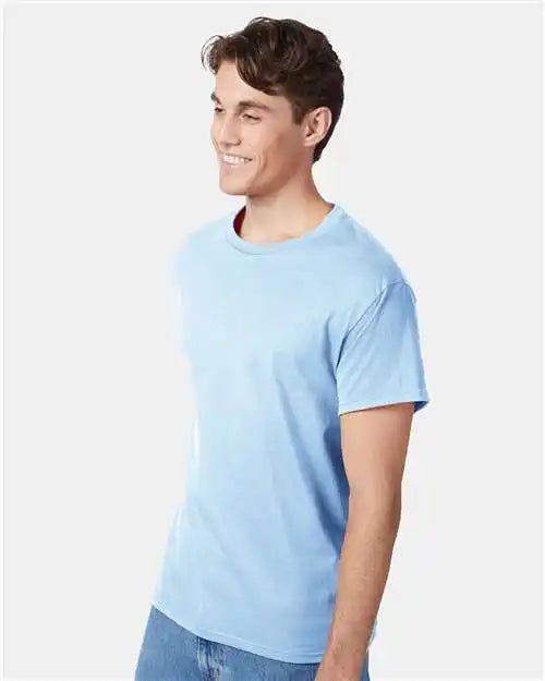 Hanes 5250 Authentic T-shirt - Light Blue