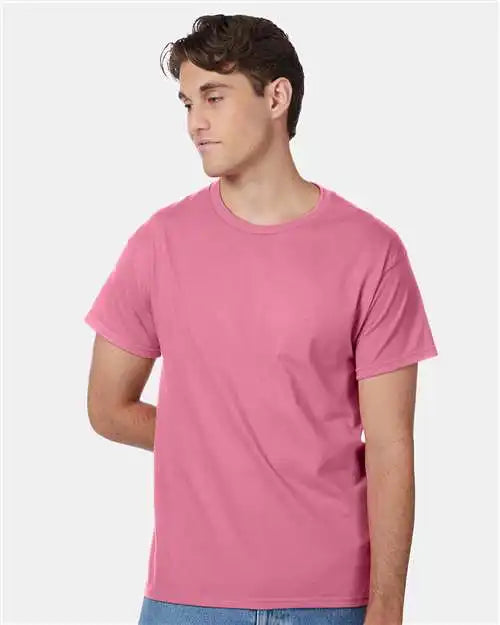 Hanes 5250 Authentic T-shirt - Pink