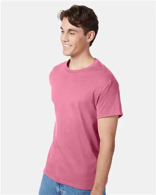 Hanes 5250 Authentic T-shirt - Pink