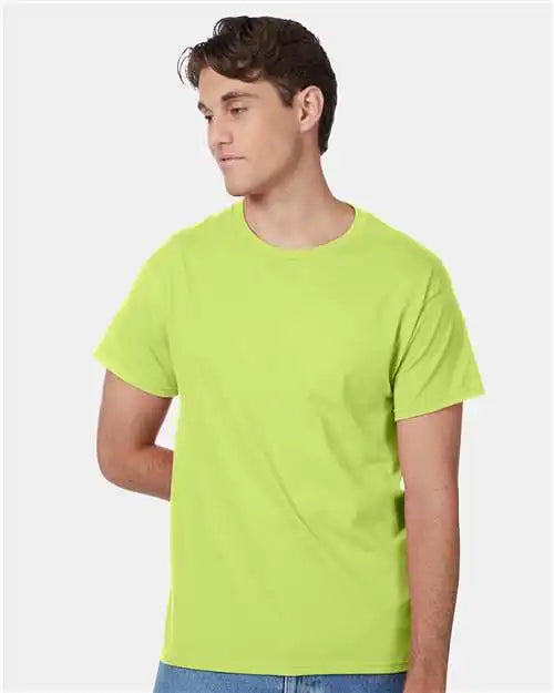 Hanes 5250 Authentic T-shirt - Safety Green