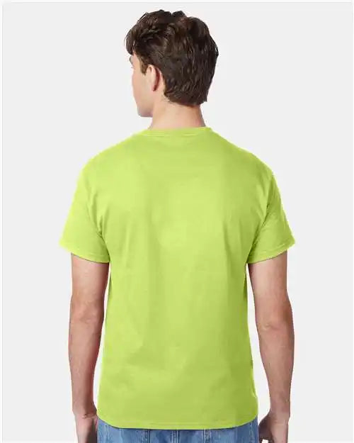 Hanes 5250 Authentic T-shirt - Safety Green