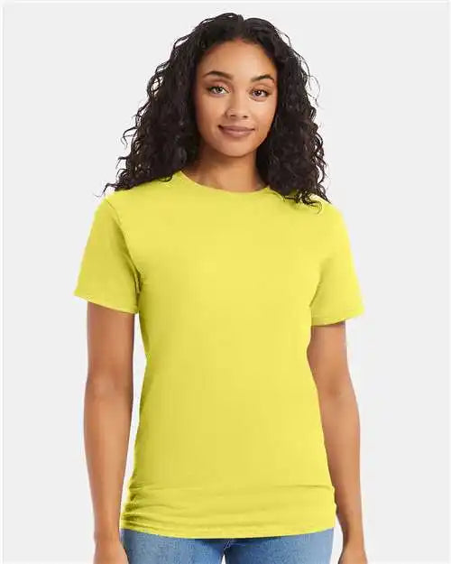 Hanes 5280 Essential-t T-shirt - Yellow