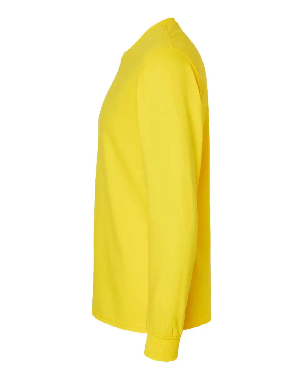 Hanes 5286 Essential-t Long Sleeve T-shirt - Athletic Yellow