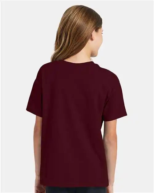 Hanes 5370 Ecosmart™ Youth T-shirt - Maroon
