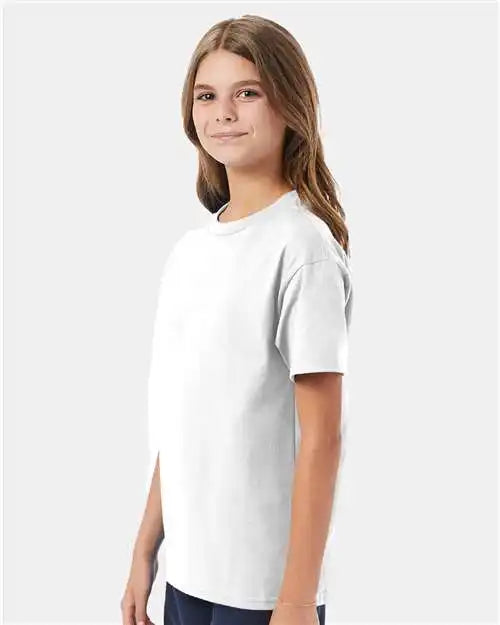 Hanes 5450 Authentic Youth T-shirt - White