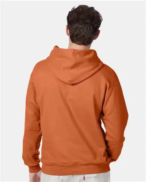 Hanes F170 Ultimate Cotton® Hooded Sweatshirt - Pumpkin