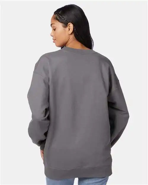 Hanes F260 Ultimate Cotton® Crewneck Sweatshirt - Smoke Grey