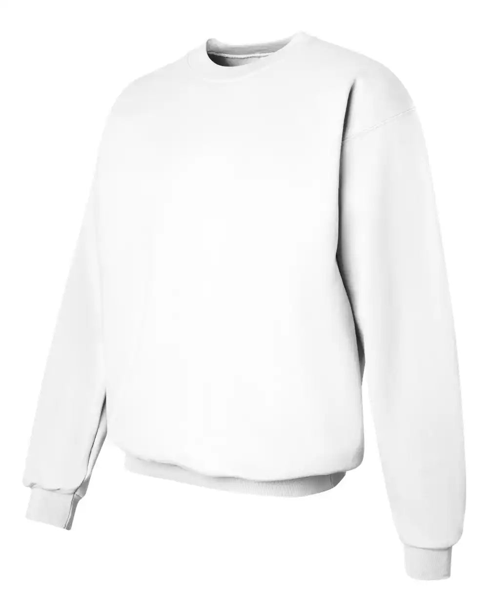 Hanes F260 Ultimate Cotton® Crewneck Sweatshirt - White - s