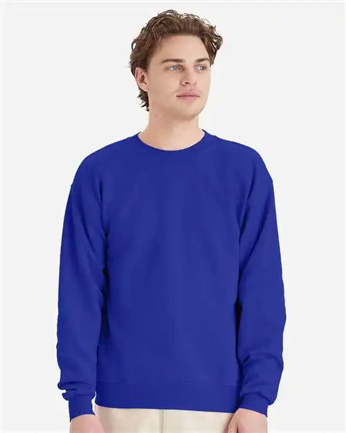 Hanes P160 Ecosmart® Crewneck Sweatshirt - Deep Royal
