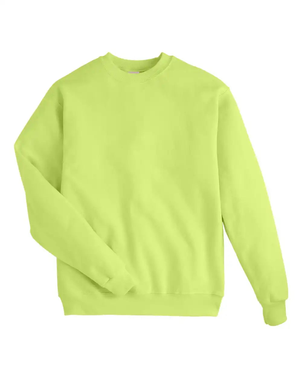 Hanes P160 Ecosmart® Crewneck Sweatshirt - Safety Green - s