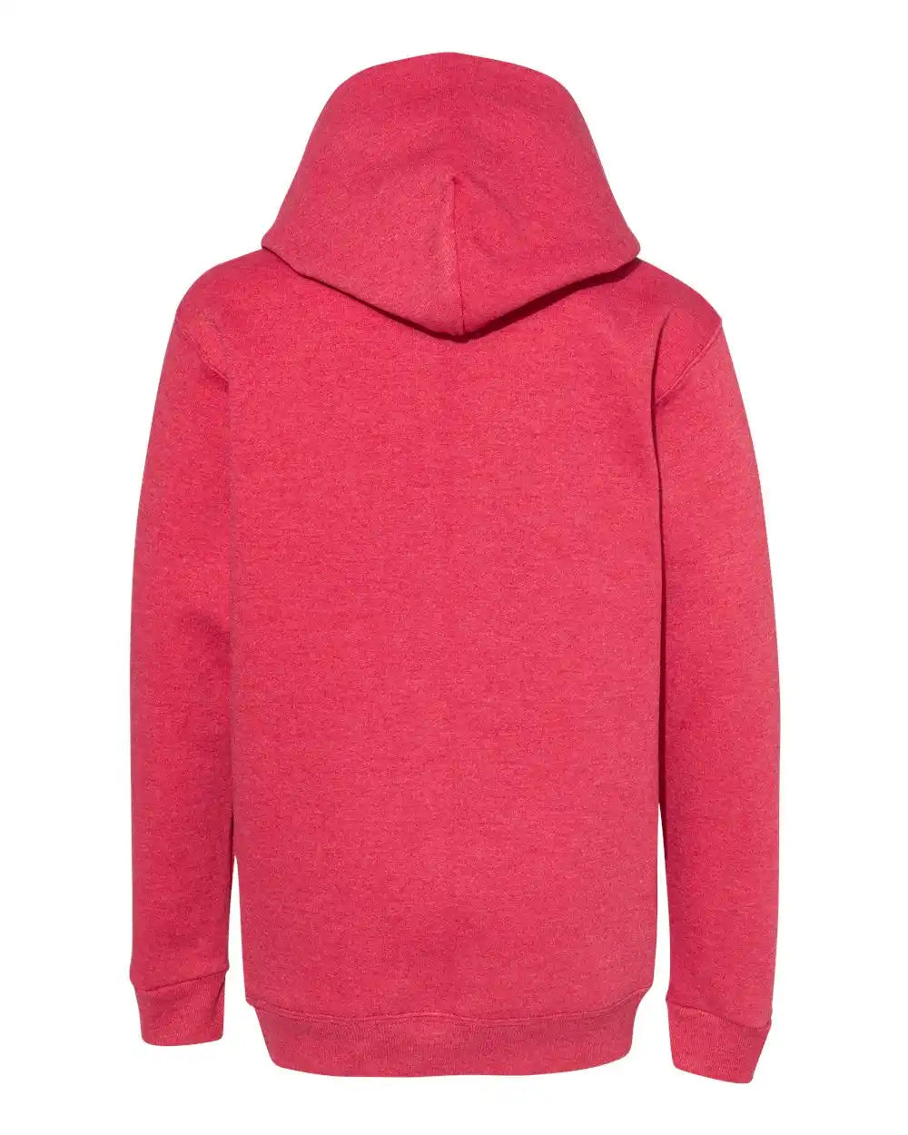 Hanes P473 Ecosmart® Youth Hooded Sweatshirt - Heather Red