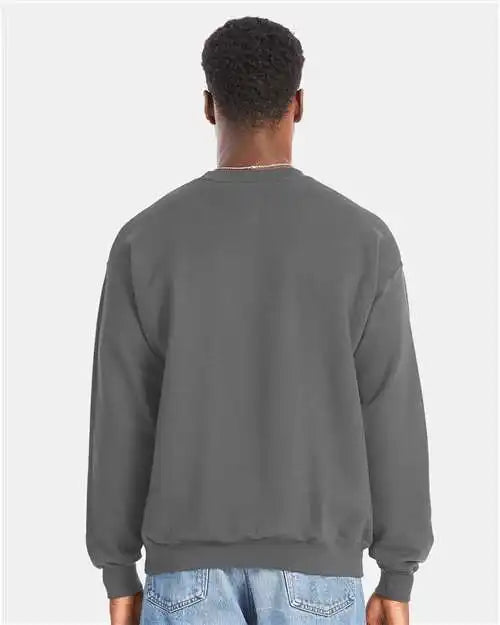Hanes Rs160 Perfect Sweats Crewneck Sweatshirt - Smoke Grey