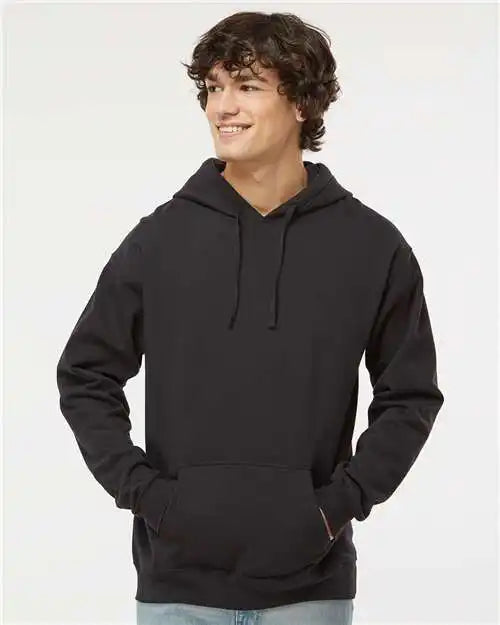 Hanes Rs170 Perfect Sweats Hooded Sweatshirt - Black