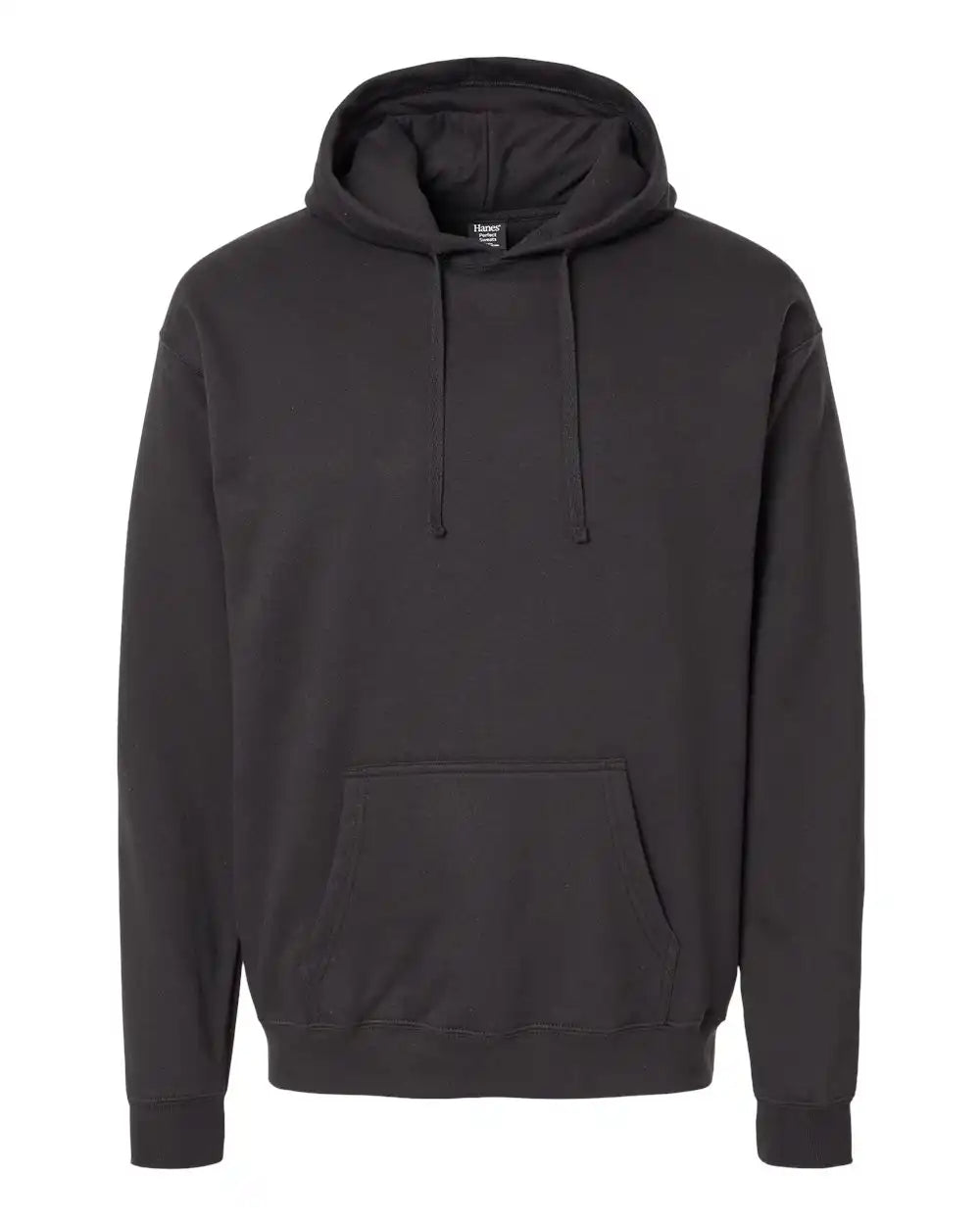 Hanes Rs170 Perfect Sweats Hooded Sweatshirt - Black - s