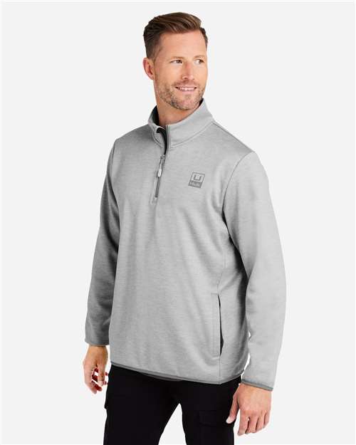 Harbor Mist Heather Cold Front Quarter-Zip Pullover - H130098