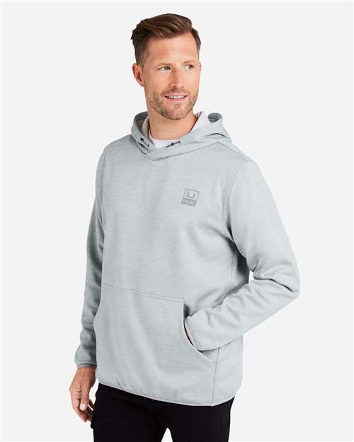 Harbor Mist Heather Performance Hooded Fleece Sweatshirt - H130093