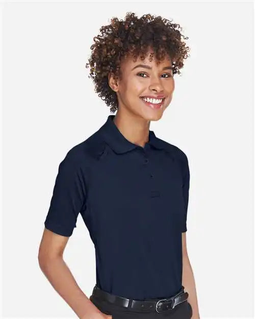 Harriton M211w Women’s Advantage Tactical Polo - Dark Navy