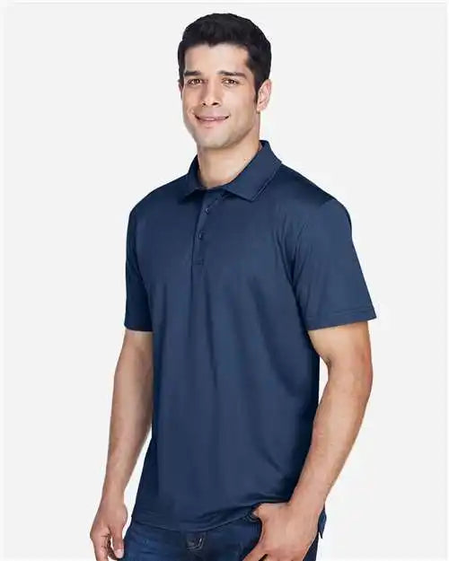 Harriton M315 Men’s Polyester Jersey Polo - Navy