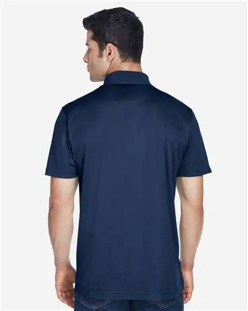 Harriton M315 Men’s Polyester Jersey Polo - Navy