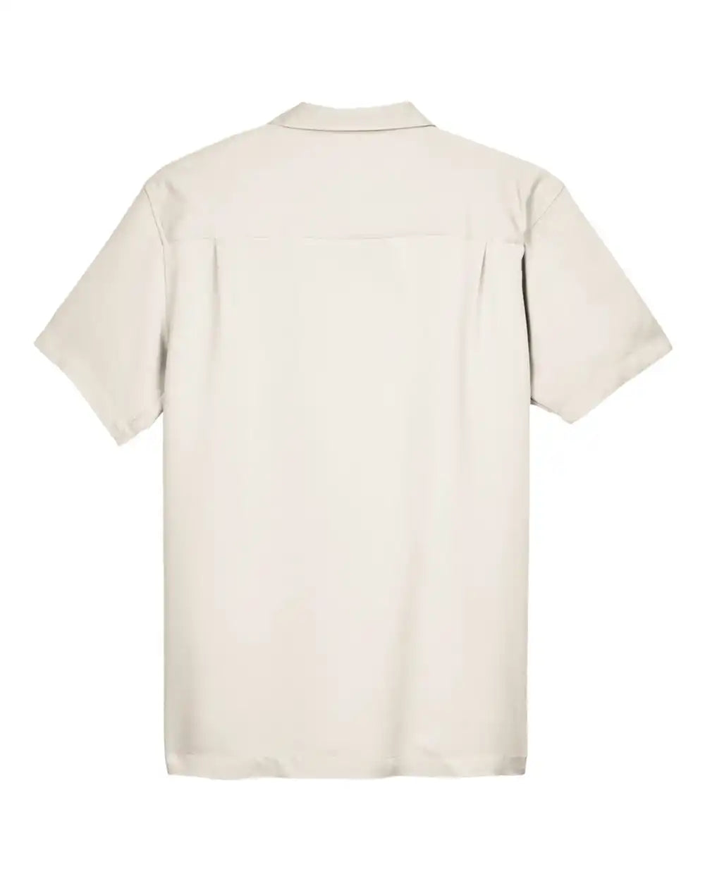 Harriton M570 Men’s Bahama Cord Camp Shirt - Cream