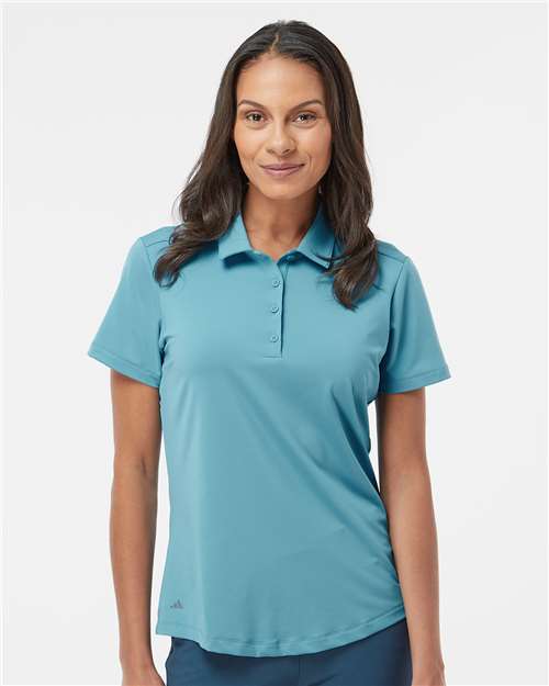 Hazy Blue Women's Ultimate Solid Polo - A515