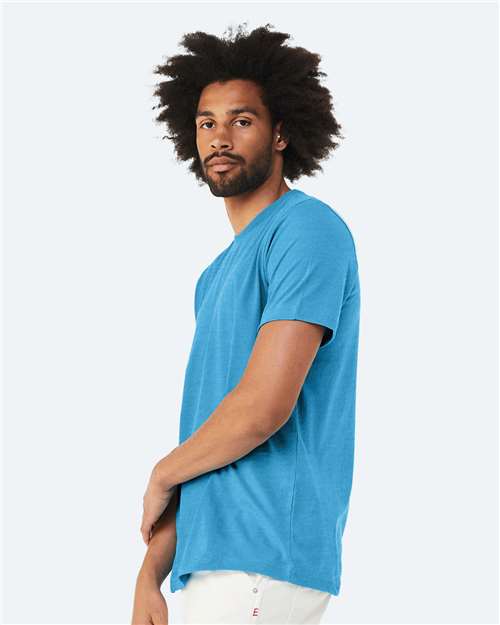 Heather Aqua CVC Jersey Tee - 3001CVC