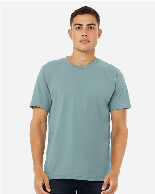 Heather Blue Lagoon CVC Jersey Tee - 3001CVC
