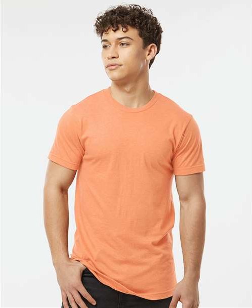 Heather Cantaloupe Fine Jersey T-Shirt - 202
