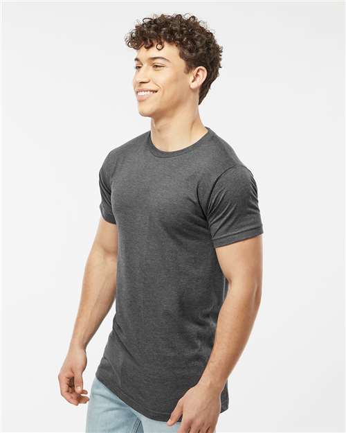 Heather Charcoal Fine Jersey T-Shirt - 202