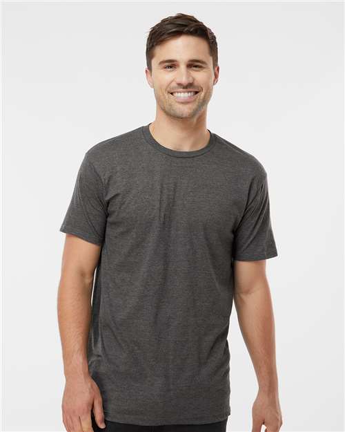 Heather Charcoal Heavyweight Jersey T-Shirt - 290