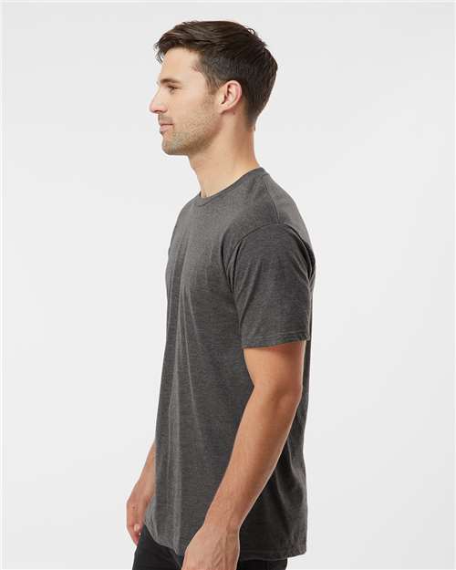Heather Charcoal Heavyweight Jersey T-Shirt - 290