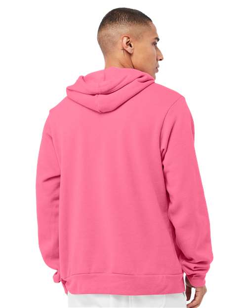 Heather Charity Pink Sponge Fleece Hoodie - 3719