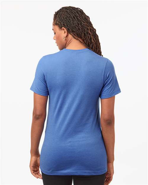 Heather Columbia Blue Combed CVC T-Shirt - 602CVC