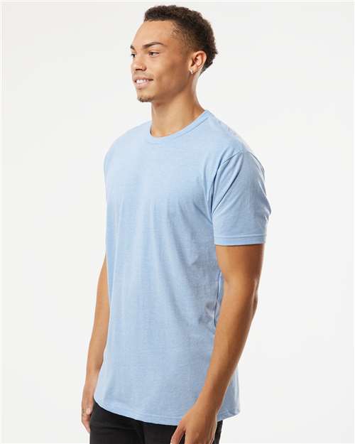 Heather Columbia Blue CVC T-Shirt - 6210