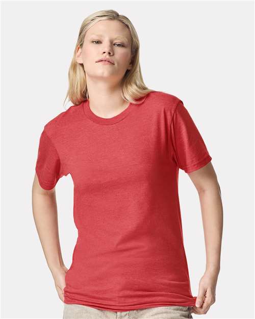Heather Coral CVC Tee - 2001CVC