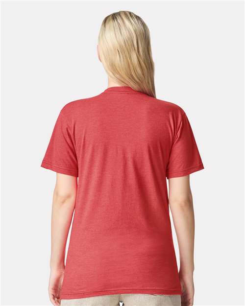 Heather Coral CVC Tee - 2001CVC
