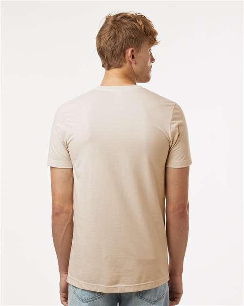 Heather Cream Combed CVC T-Shirt - 602CVC