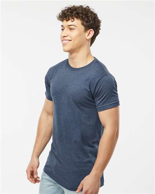 Heather Denim Fine Jersey T-Shirt - 202