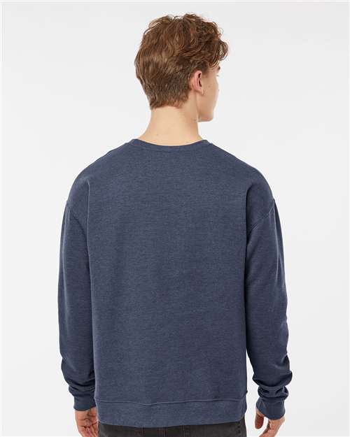 Heather Denim Fleece Crewneck Sweatshirt - 340