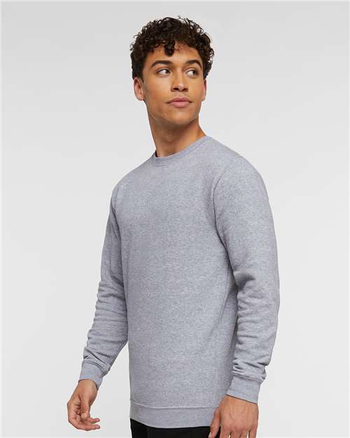 Heather Elevated Fleece Crewneck Sweatshirt - 6925