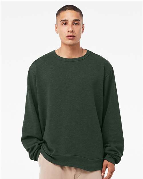 Heather Forest Sponge Fleece Classic Crewneck Sweatshirt - 3911