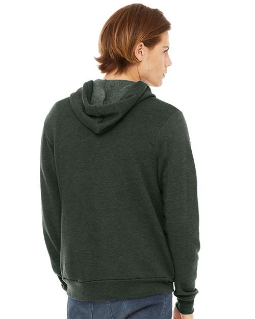 Heather Forest Sponge Fleece Full-Zip Hoodie - 3739