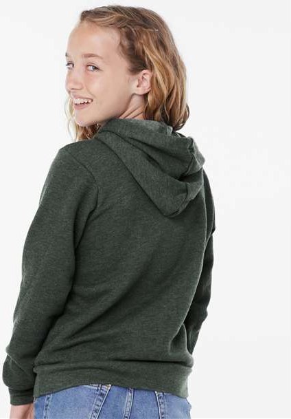 Heather Forest Youth Sponge Fleece Hoodie - 3719Y