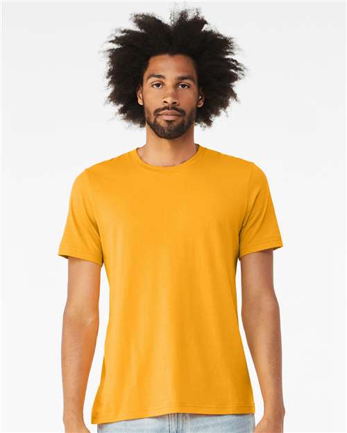 Heather Gold CVC Jersey Tee - 3001CVC
