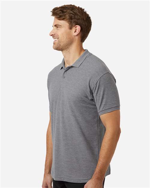 Heather Granite Pique Polo - 62800